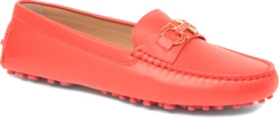 FERRAGAMO Soft leather moccasins