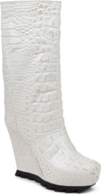 CAMILLA SKOVGAARD Holly mock-croc leather boots
