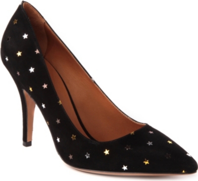 ISABEL MARANT Anaid embellished suede courts