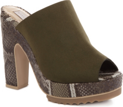 STELLA MCCARTNEY Rita faux-suede sandals