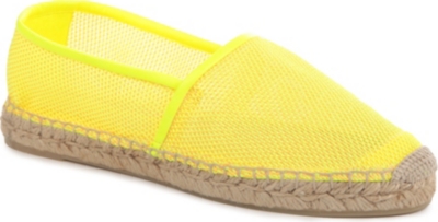 STELLA MCCARTNEY Leanne raffia espadrilles