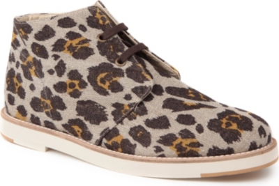 STELLA MCCARTNEY Anna canvas desert boots