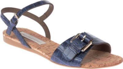 STELLA MCCARTNEY Molly mock-croc sandals