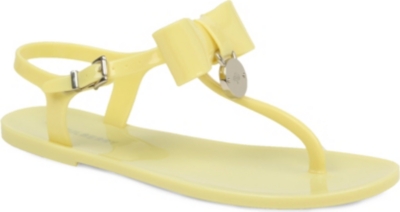MULBERRY Jelly bow flat sandals