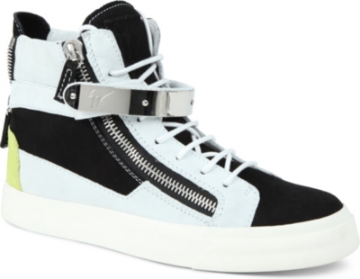 GIUSEPPE ZANOTTI Lulu suede high-top trainers