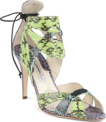 BRIAN ATWOOD Uma mock-snake leather sandals