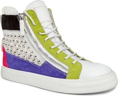 GIUSEPPE ZANOTTI Florence leather high-top trainers
