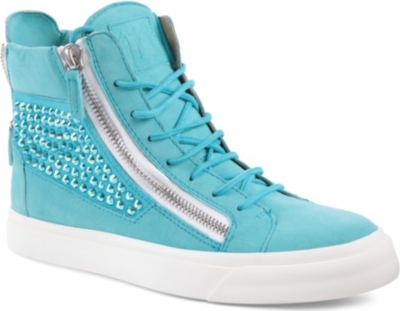 GIUSEPPE ZANOTTI Rome suede high-top trainers