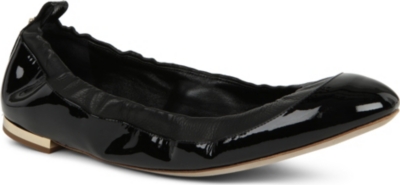 BURBERRY Chinbrook patent leather pumps