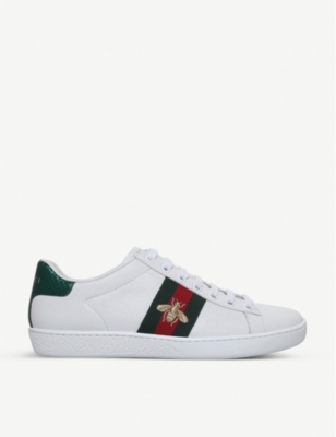 gucci bee trainers womens