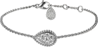 selfridges boucheron 18ct serpent boheme bracelet diamond gold