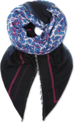 SANDRO Animal scarf