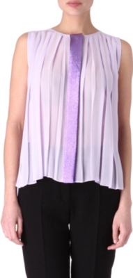 SANDRO Calypso chiffon top