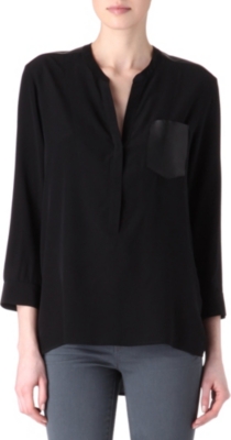 SANDRO Eureka silk blouse