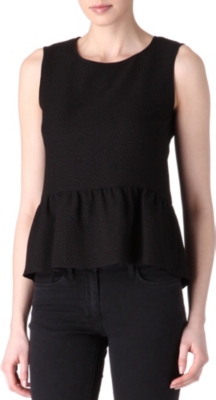 SANDRO Eros peplum top