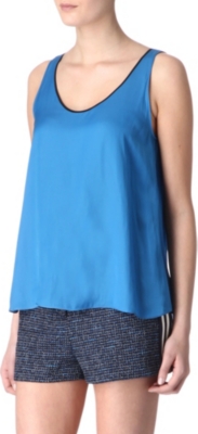 SANDRO Escade satin vest