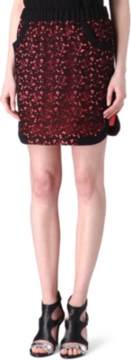 SANDRO Jane lace skirt