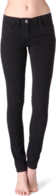 SANDRO Perle skinny mid-rise jeans