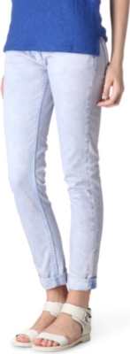 SANDRO Poete skinny mid-rise jeans