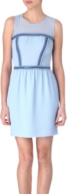 SANDRO Reconciliation chain-detail dress