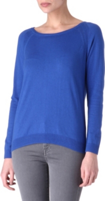 SANDRO Suzie ribbon-detail jumper