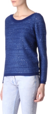 SANDRO Soft sequin jumper