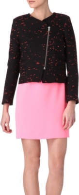 SANDRO Vertige tweed jacket