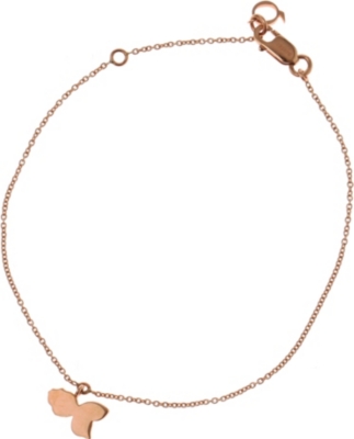 QEELIN Petite Qin Qin 18ct rose gold charm bracelet
