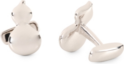 QEELIN Wulu cufflinks in sterling silver