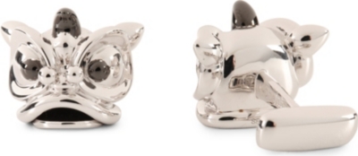 QEELIN Xixi sterling silver cufflinks