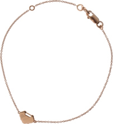 QEELIN Petite Yu Yi 18ct rose gold charm bracelet