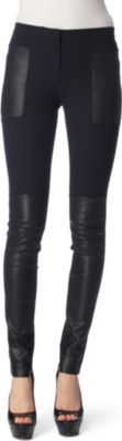 JOSEPH Spart panelled trousers (Marine