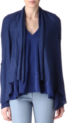 JOSEPH Fluid linen cardigan