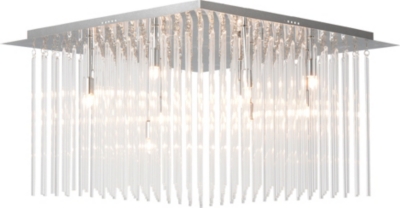 LIGHT SHOP Carriage glass rod ceiling light