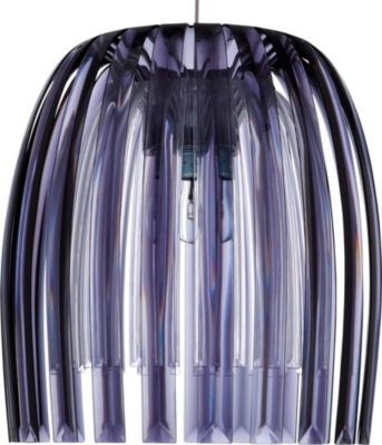LIGHT SHOP Romeo large twin pendant light smoked grey (Black