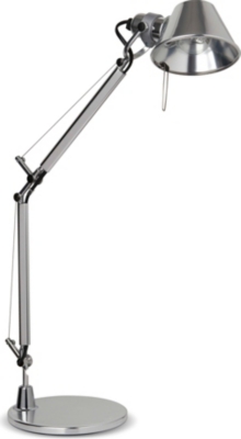 ARTEMIDE Artemide Tolomeo desk lamp aluminium grey