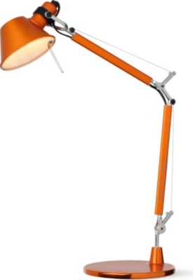 ARTEMIDE Artemide Tolomeo desk lamp orange