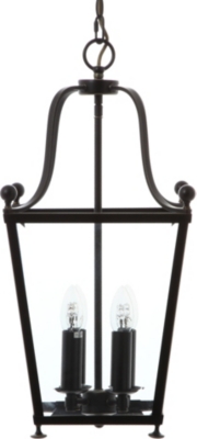 LIGHT SHOP Trio four light lantern pendant light