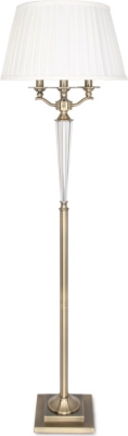 LIGHT SHOP Valentino antique brass floor lamp