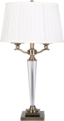 LIGHT SHOP Valentino antique brass table lamp