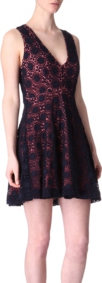FRENCH CONNECTION Elana crochet dress