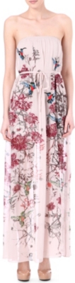 FRENCH CONNECTION Rio embroidered maxi dress