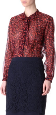 FRENCH CONNECTION Feline Wonder blouse