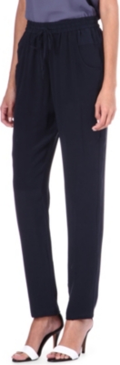 FRENCH CONNECTION Chelsea silk trousers