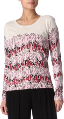 FRENCH CONNECTION Wild flame tulip jumper