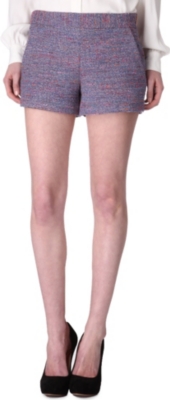 FRENCH CONNECTION Rainbow tweed shorts
