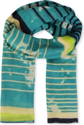 FRENCH CONNECTION Sunny Striped scarf