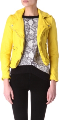 KAREN MILLEN Limited edition leather jacket