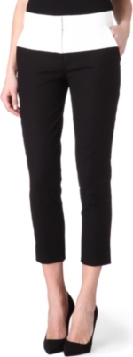 KAREN MILLEN Colourblock trousers