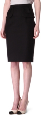 KAREN MILLEN Peplum pencil skirt